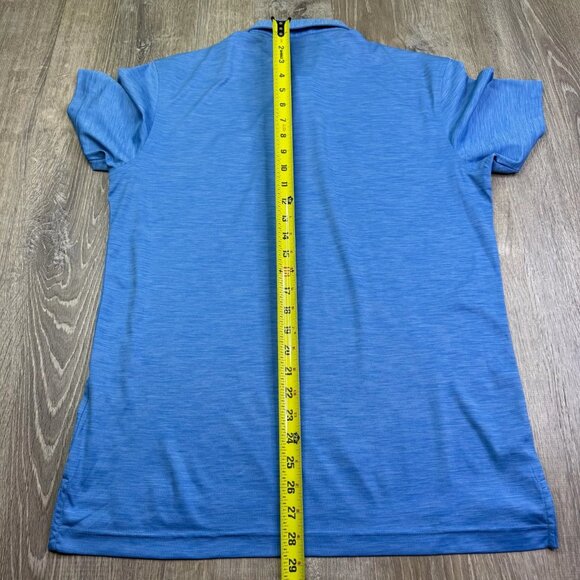 Peter Miller Featherweight Mens Blue Medinah Country Club Polo Shirt Size S - Picture 10 of 12